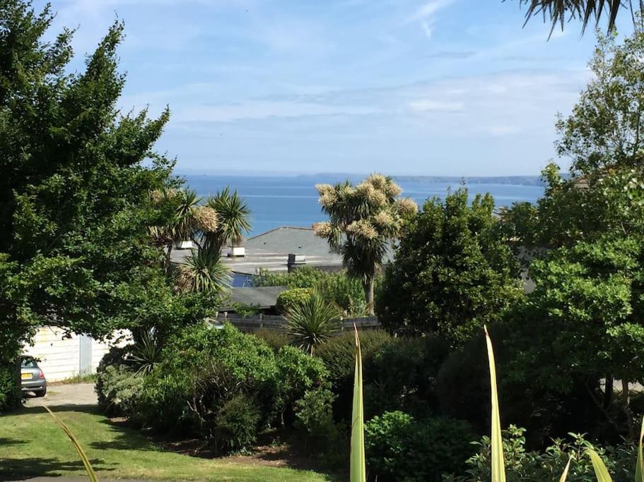 2Bed With Pool & Sea View Apartment New Quay Esterno foto